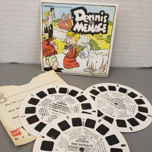 View Master Vintage 1967 complete 3 reel set of Dennis the Menace